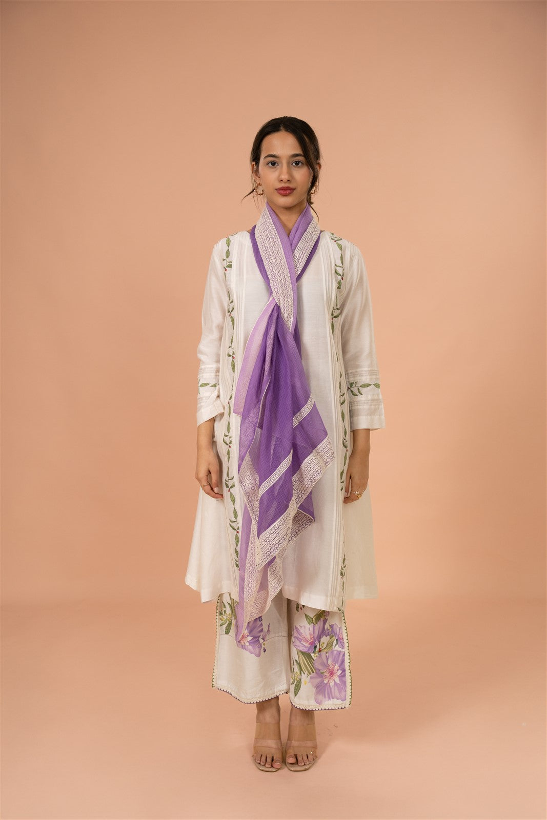 Ivory Vine Kurta Set