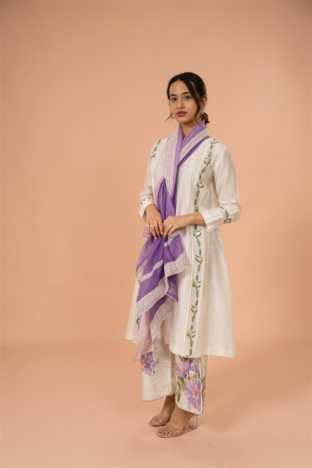 Ivory Vine Kurta Set