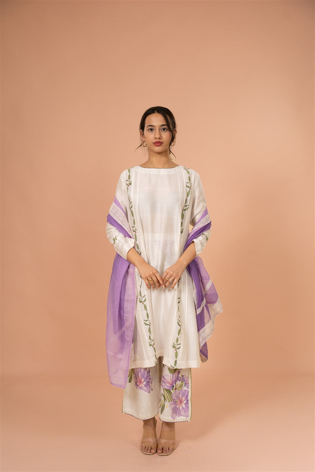 Ivory Vine Kurta Set