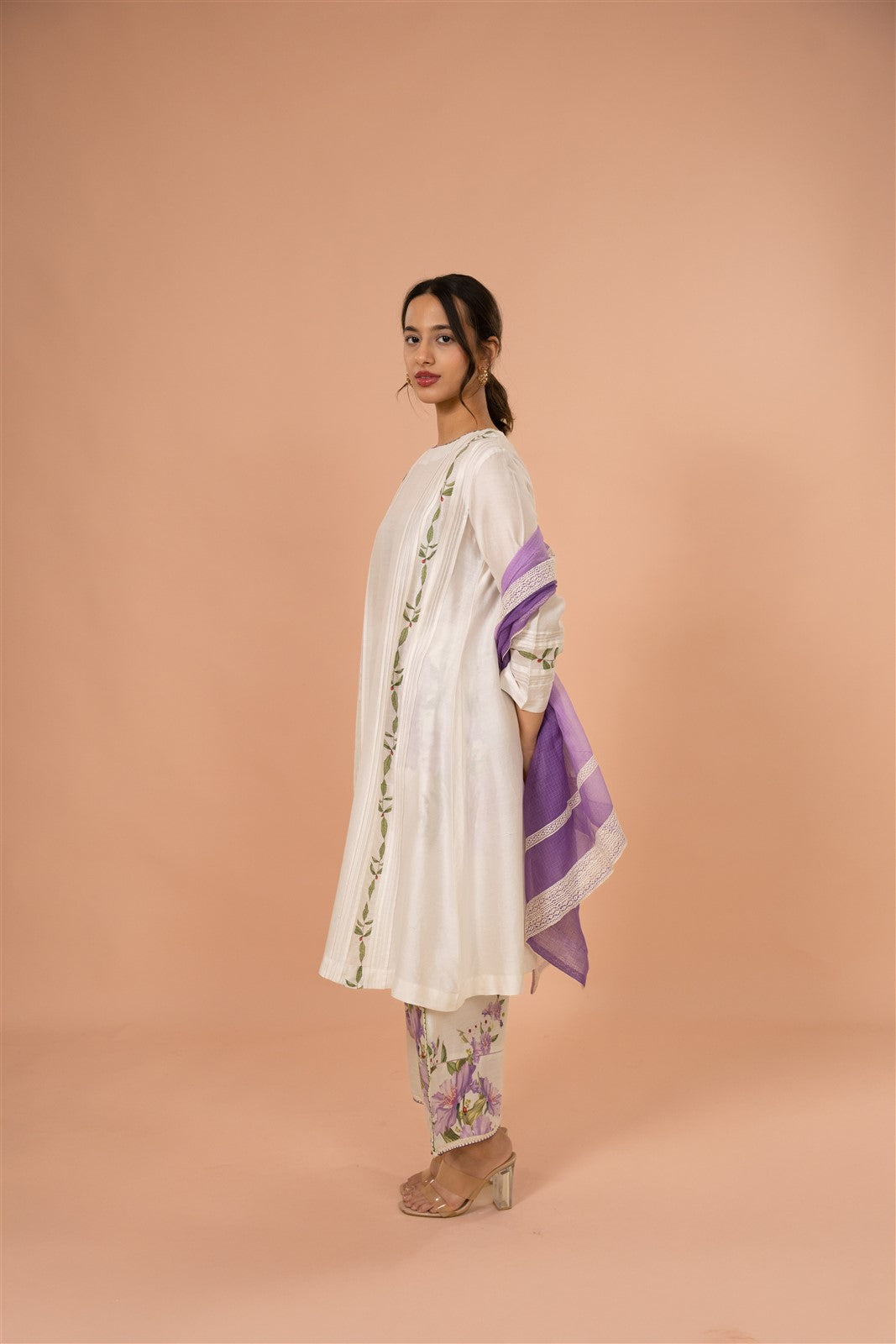 Ivory Vine Kurta Set