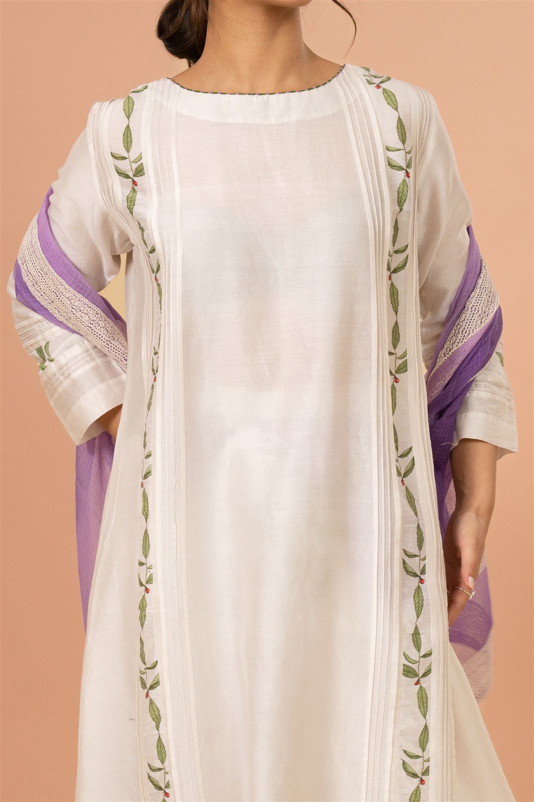 Ivory Vine Kurta Set