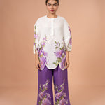 Bright Bloom Panelled Kurta