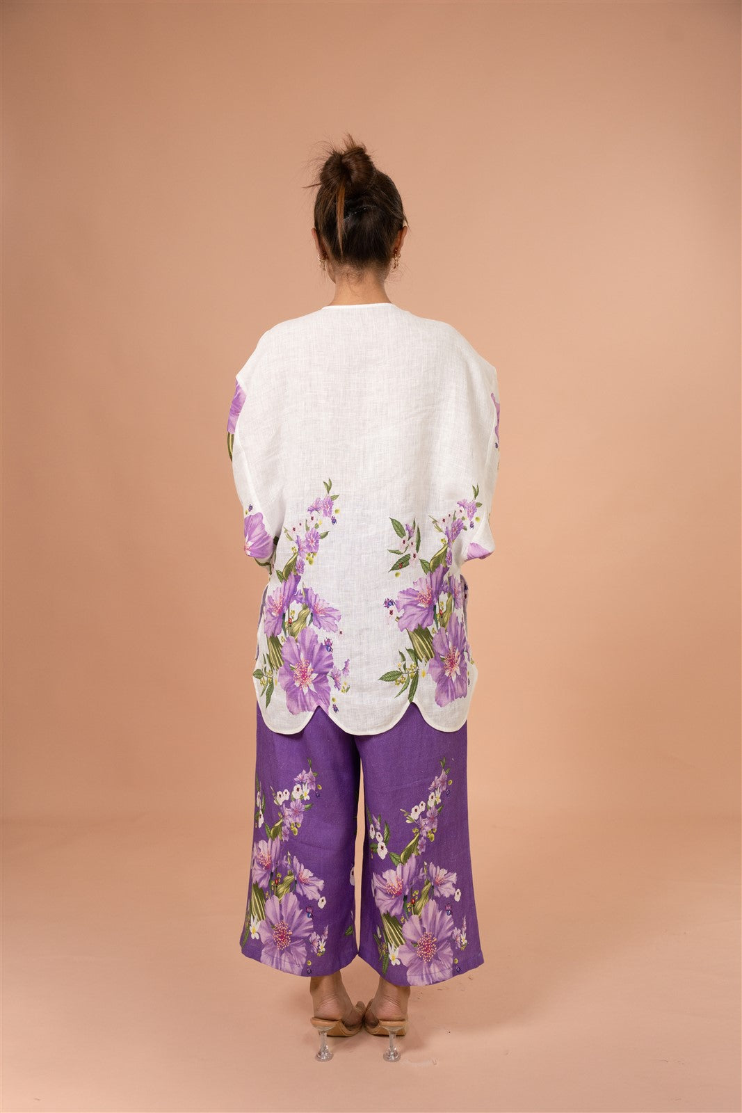 Bright Bloom Panelled Kurta