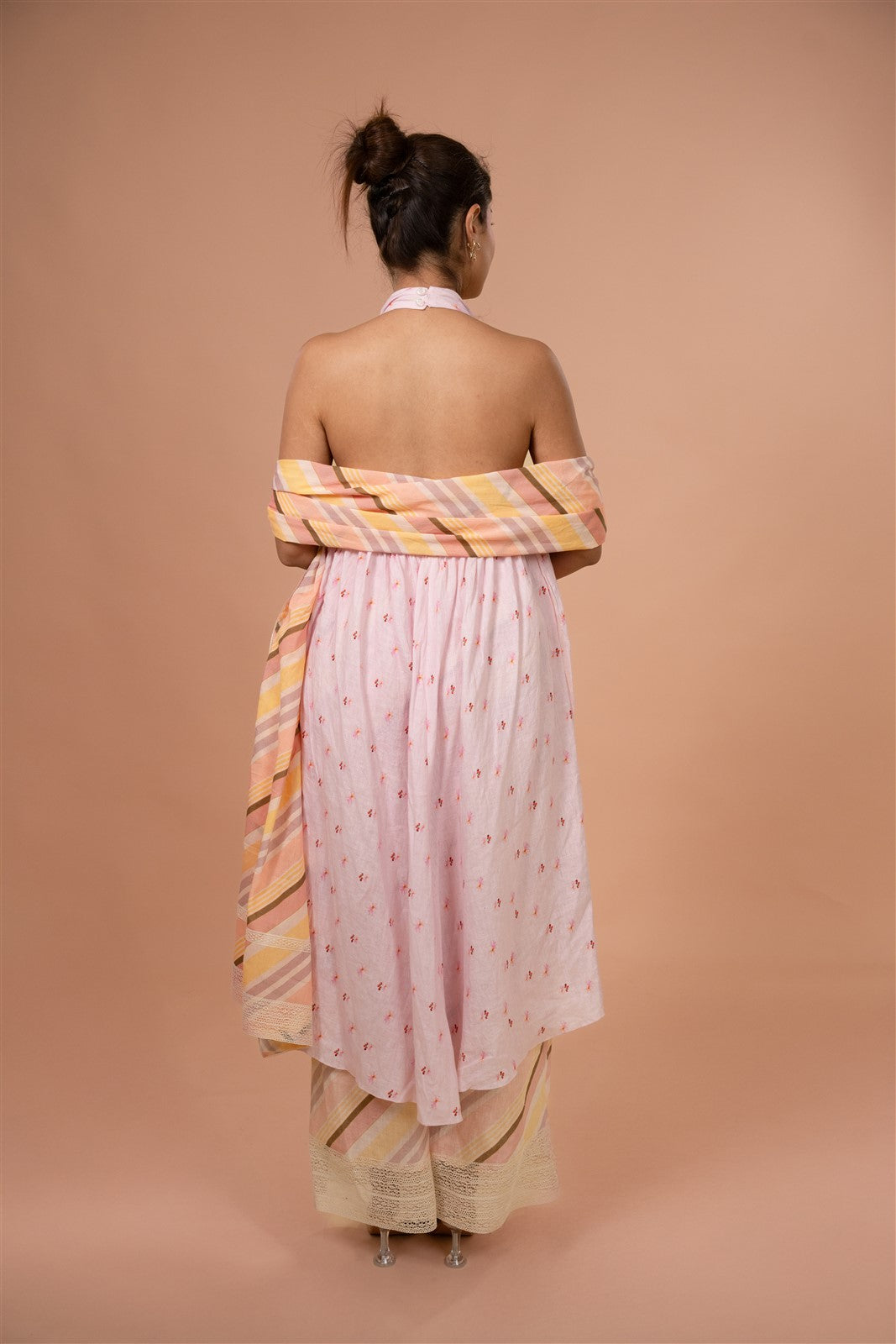 Sweet Pea Halter Neck Kurta Set