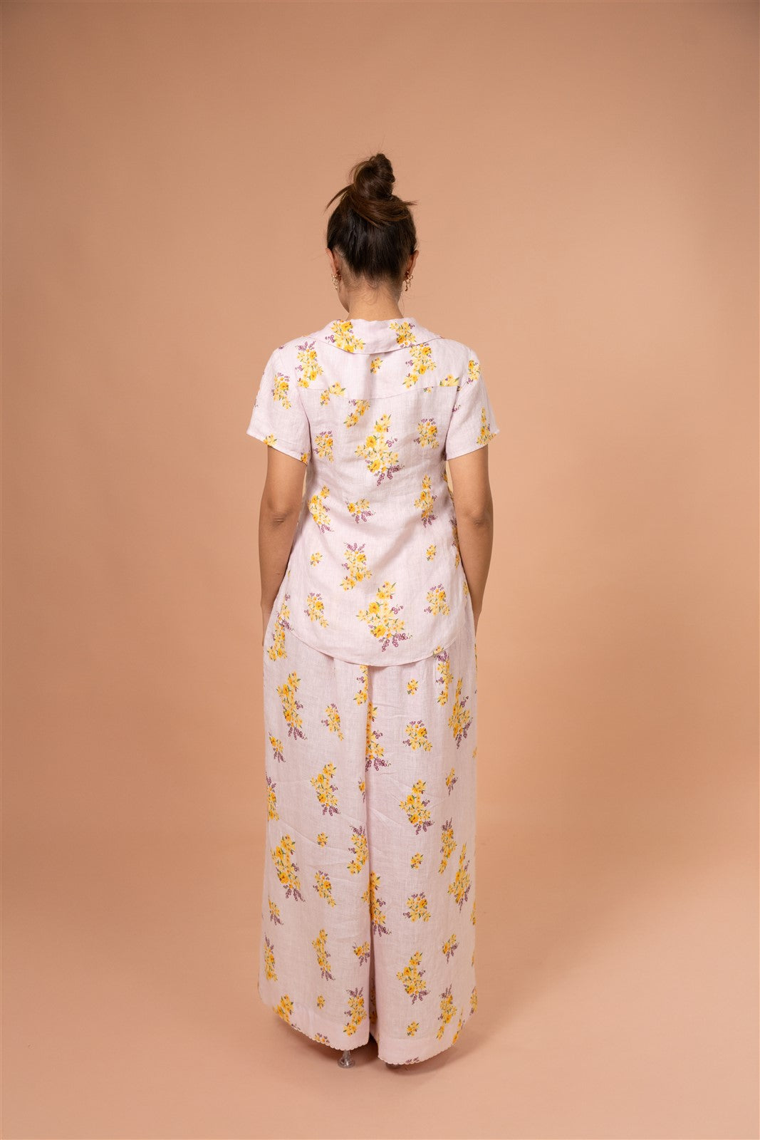 Soft Pink Wrap Co-ord Set