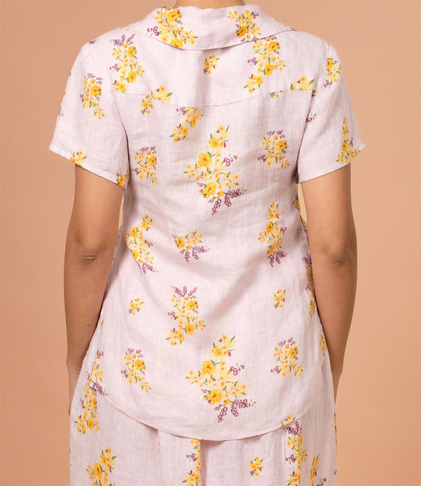Soft Pink Wrap Co-ord Set