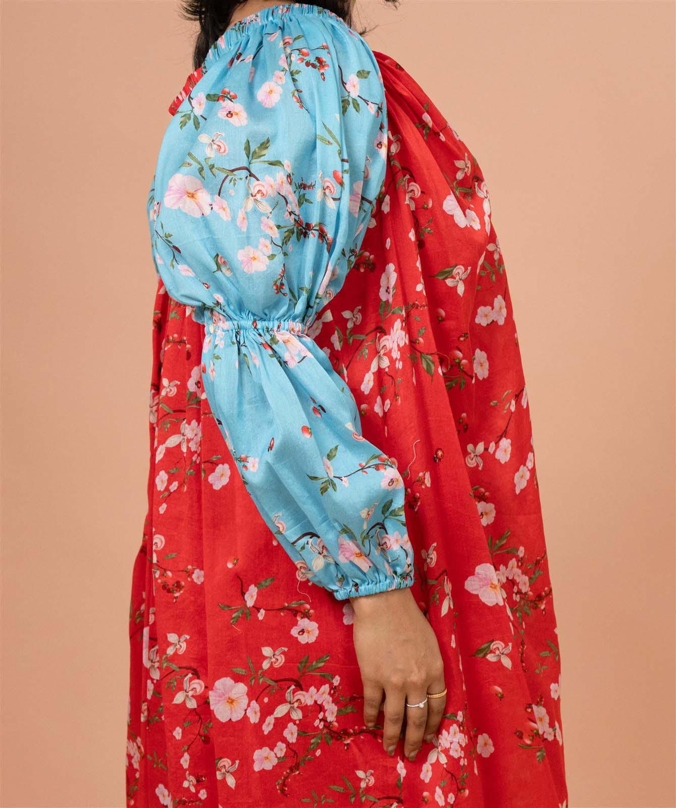 Crimson Garden Kurta Set