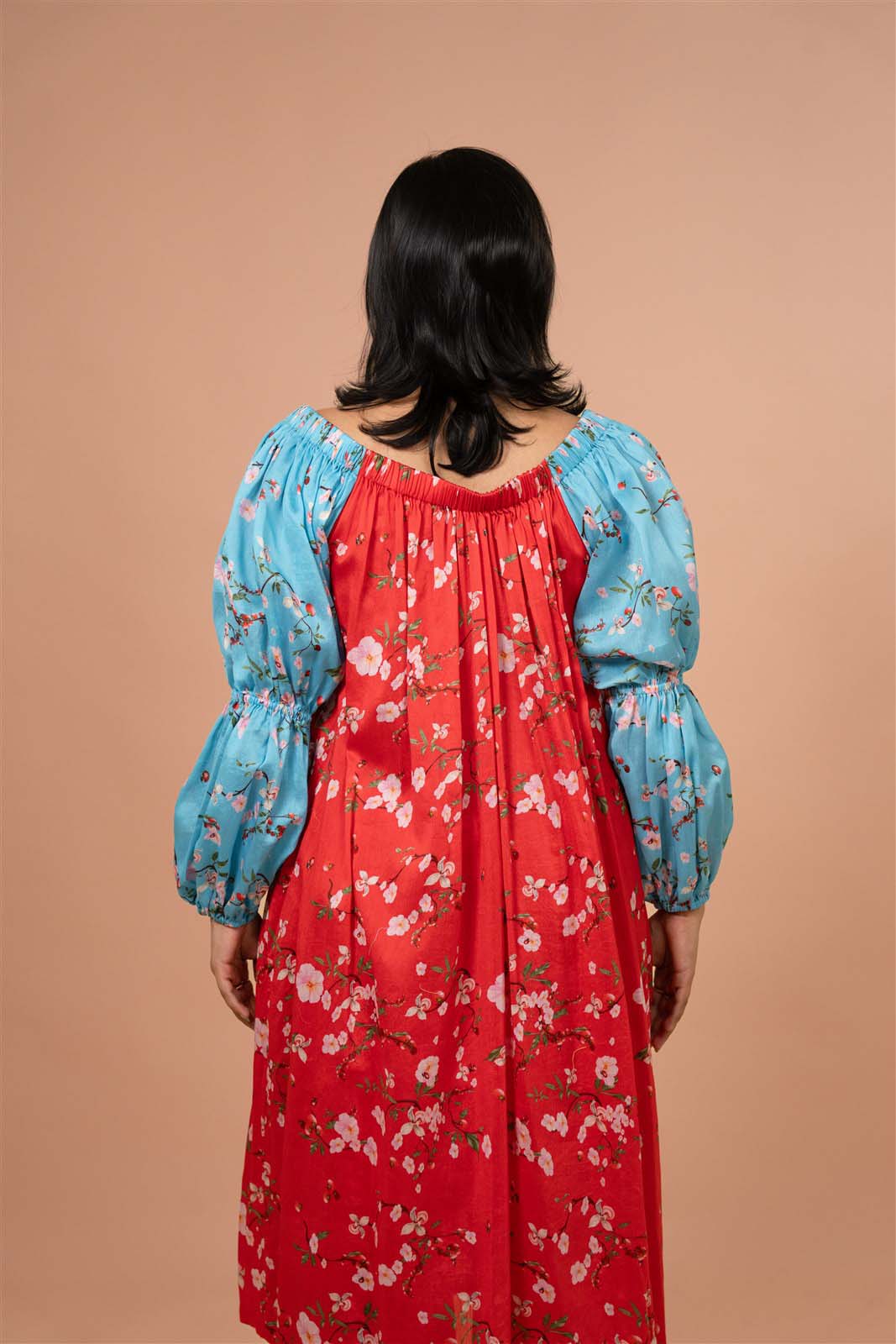 Crimson Garden Kurta Set
