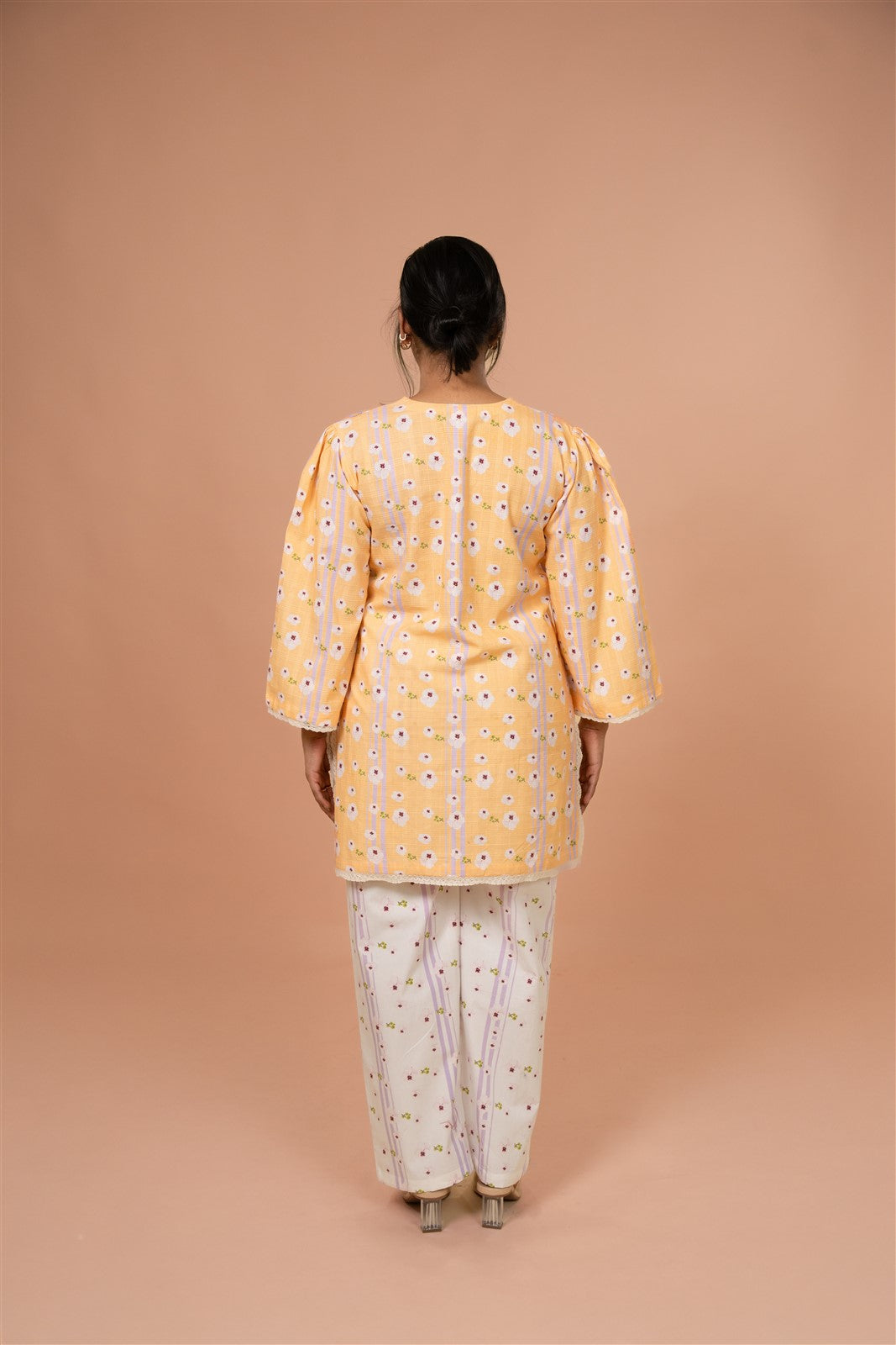 Peach Petal Relaxed Kurta