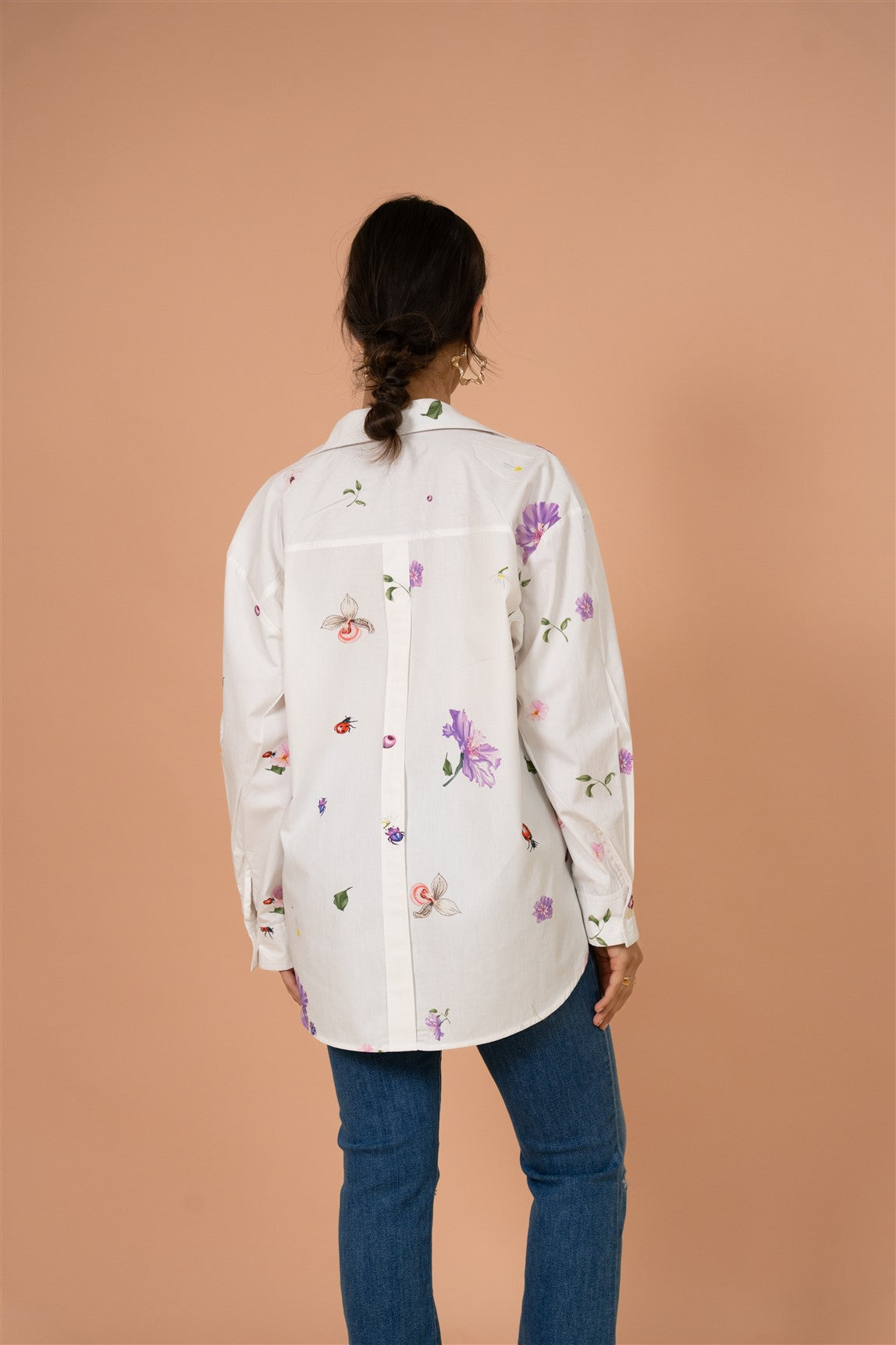 Ivory Garden Printed Shirt