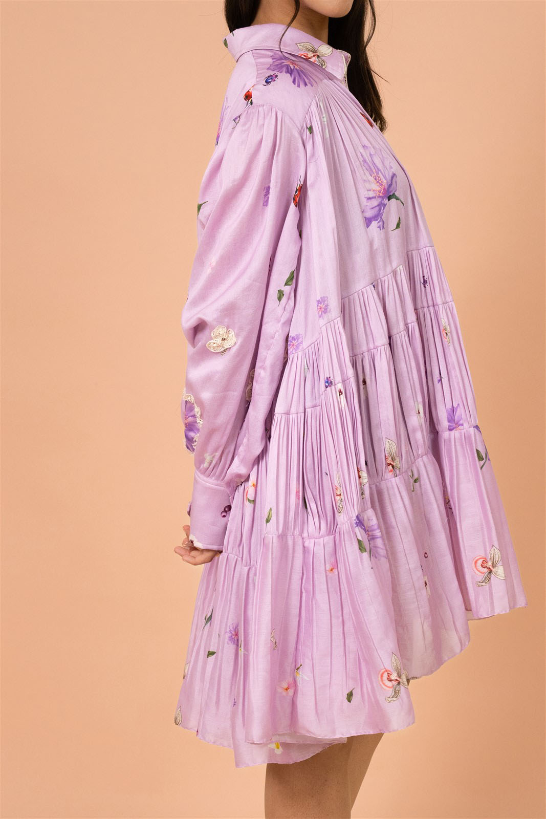 Petal Drift Easy Mini Dress