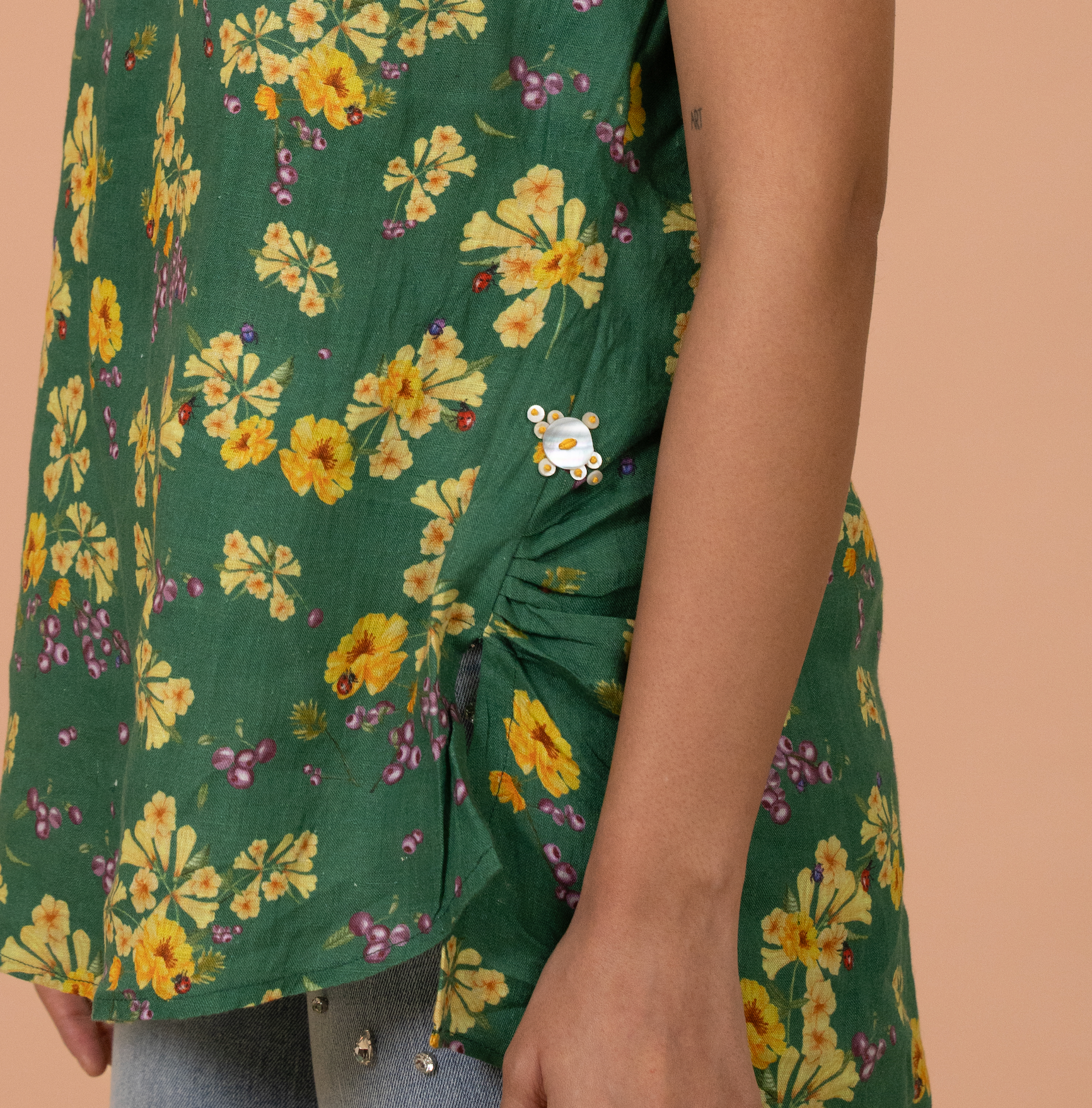 Meadow Green Easy Tunic