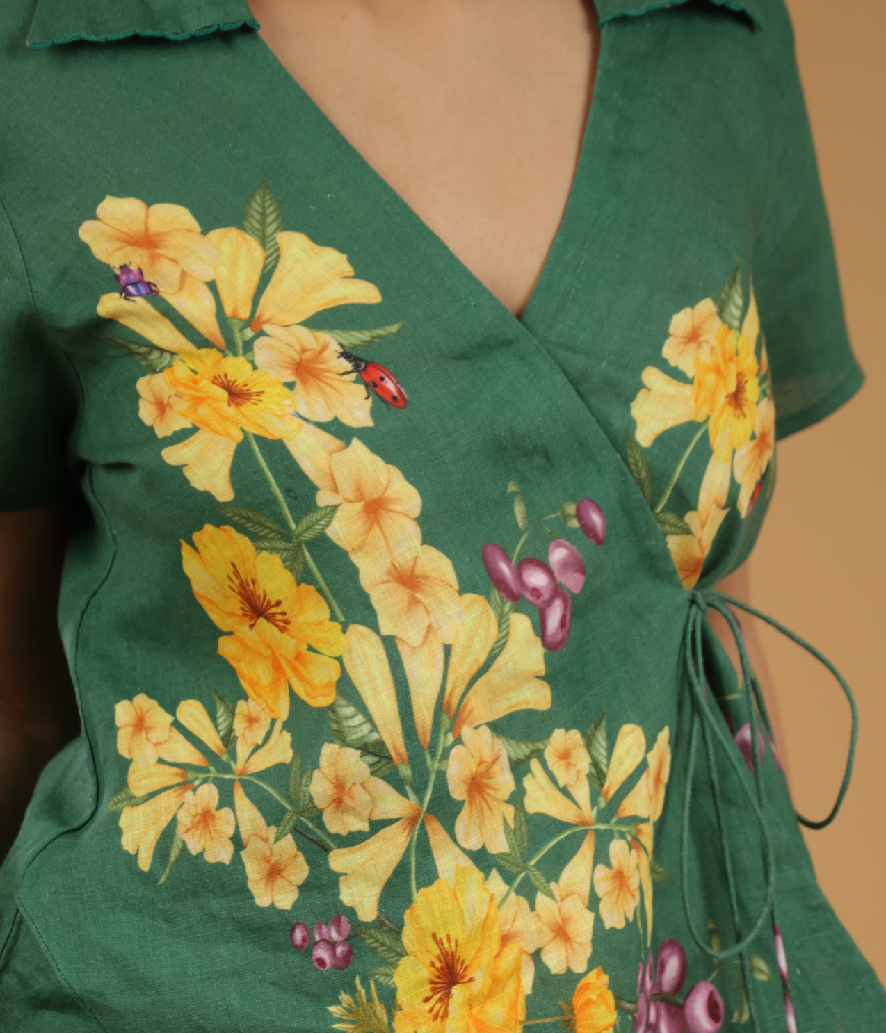 Emerald Wrap Co-ord Set