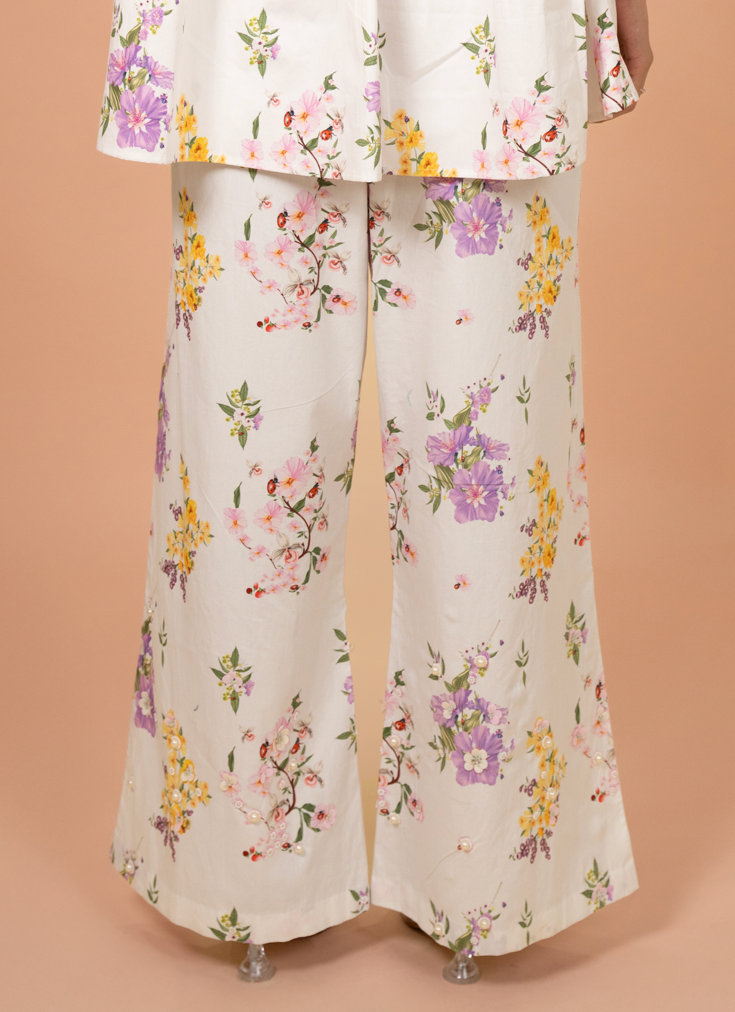 Ivory Bloom Gathered Co-ord Set