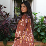 Mohagany Tiered Mini Dress