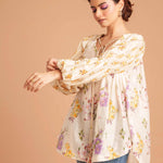 Serene Beige High-Low Tunic
